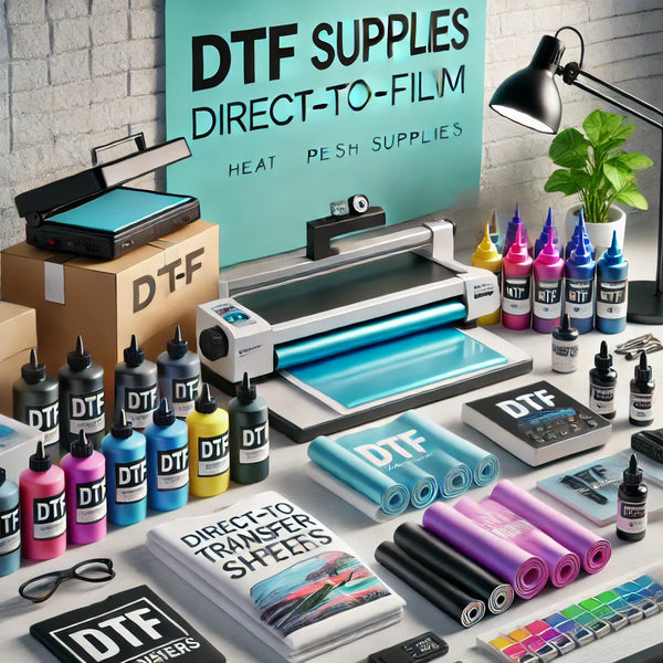 DTF Supplies – High-Quality Inks, Films & Powders