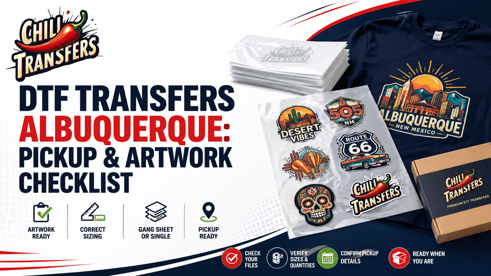 Albuquerque DTF Pickup and Artwork Prep: A Pre-Order Checklist