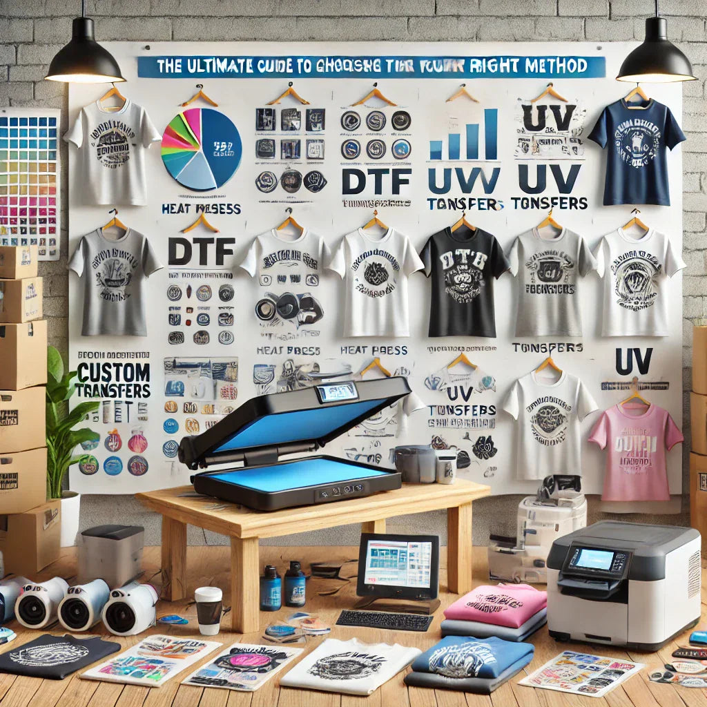 The Ultimate Guide to Choosing the Right Printing Method for Your Custom Designs