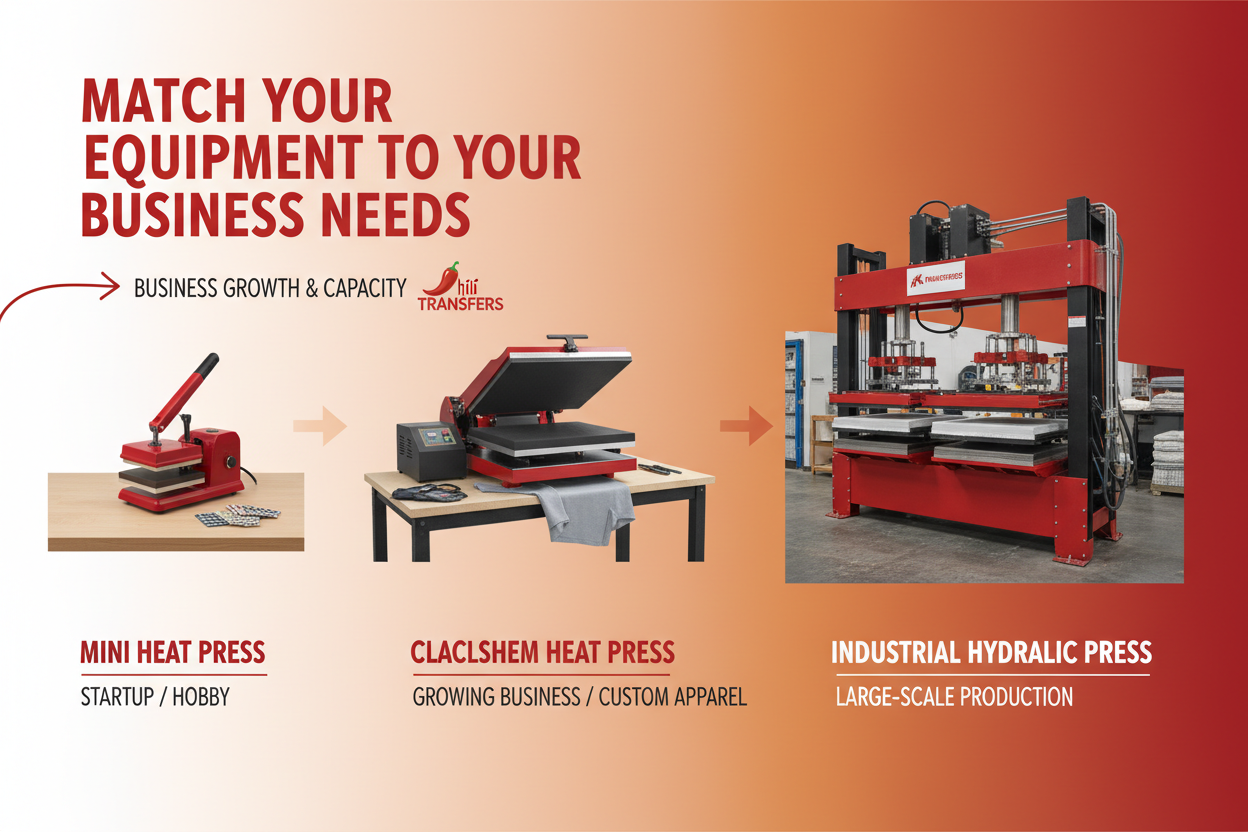 Matching the equipment (from Mini to Hydraulic) to specific business needs.