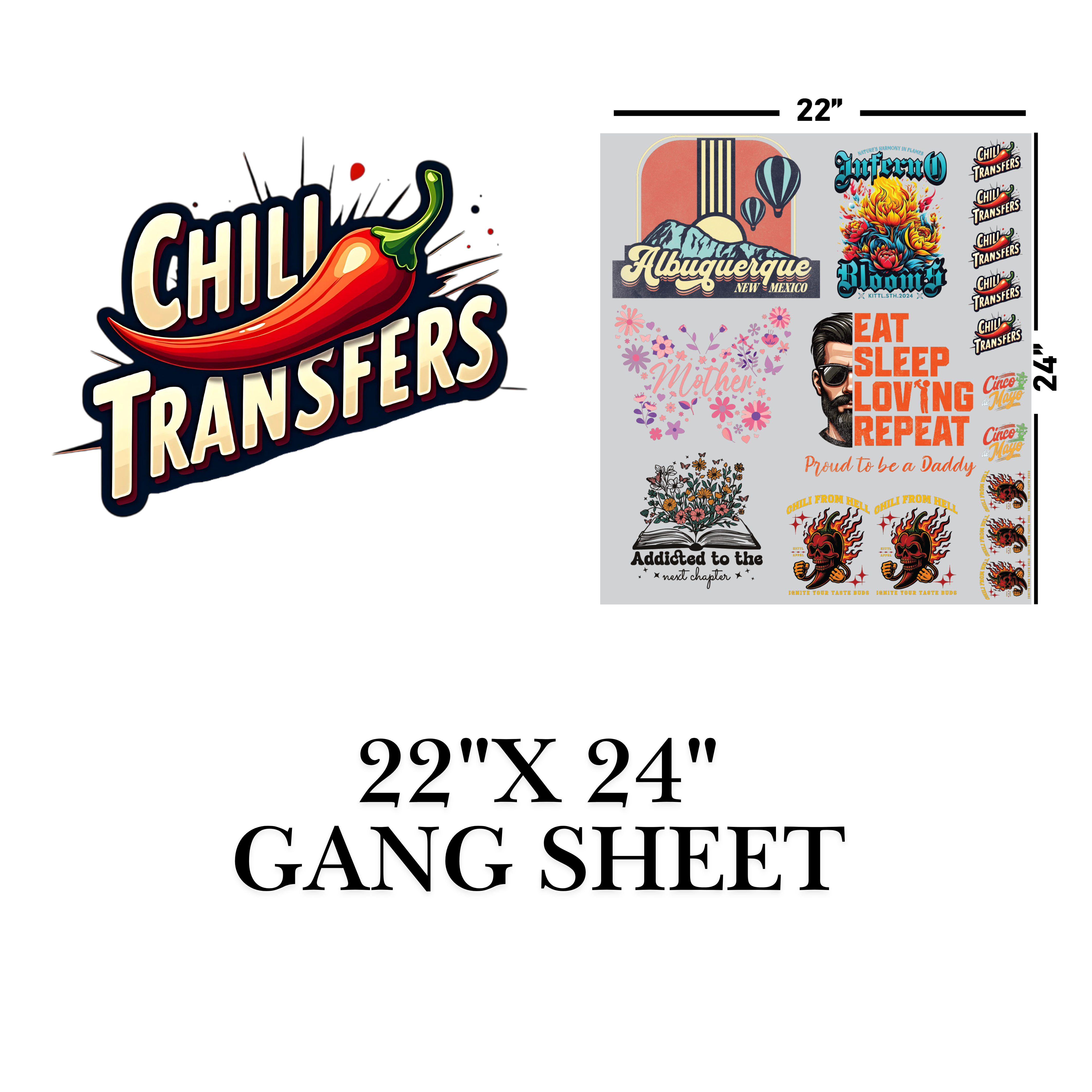 DTF Gang Sheet Builder