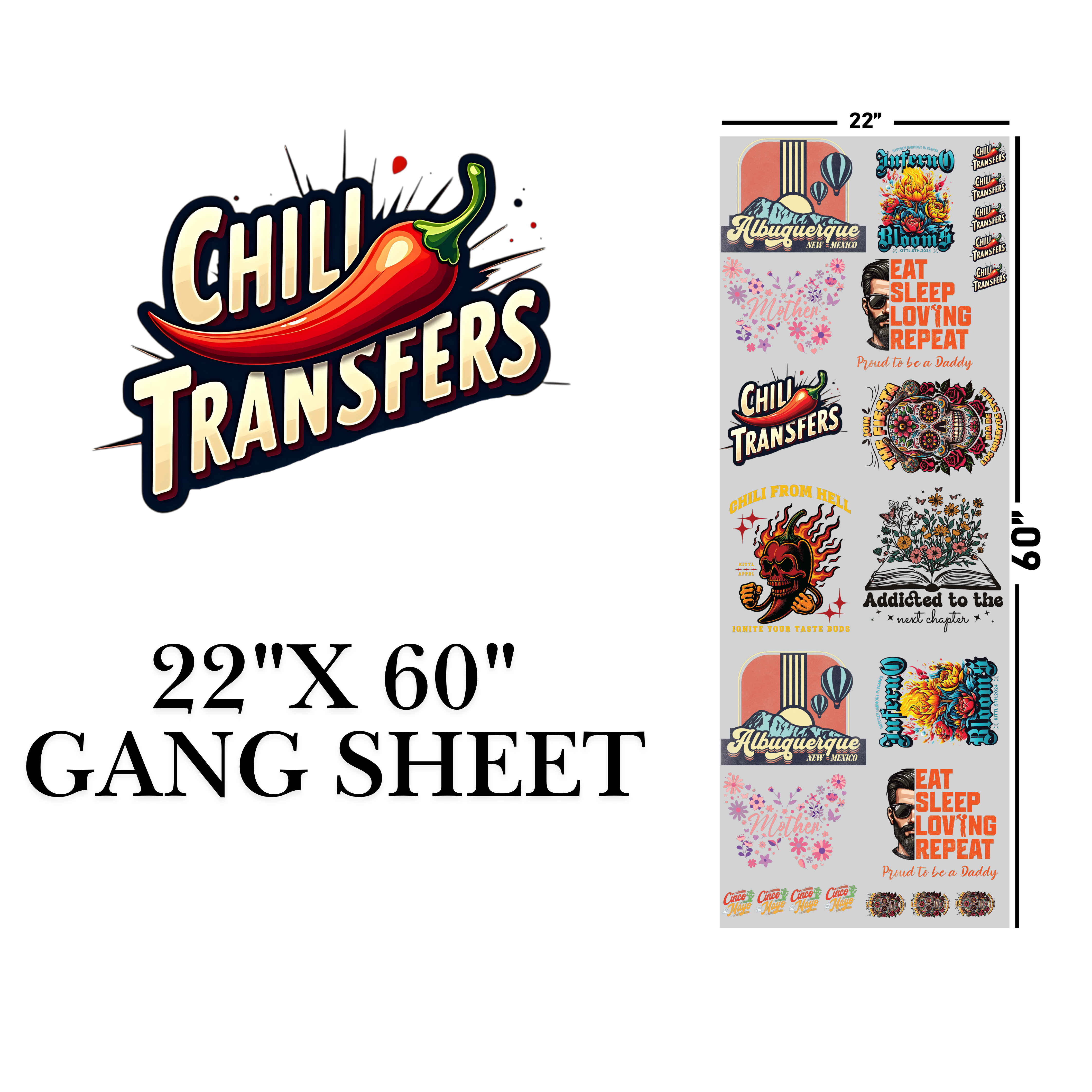 Upload DTF Gang Sheet