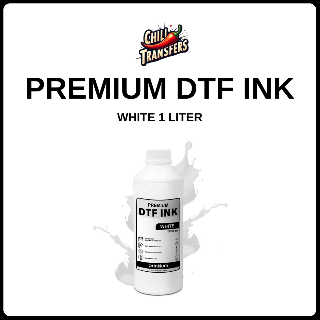 Premium DTF Ink - White 1000 ml