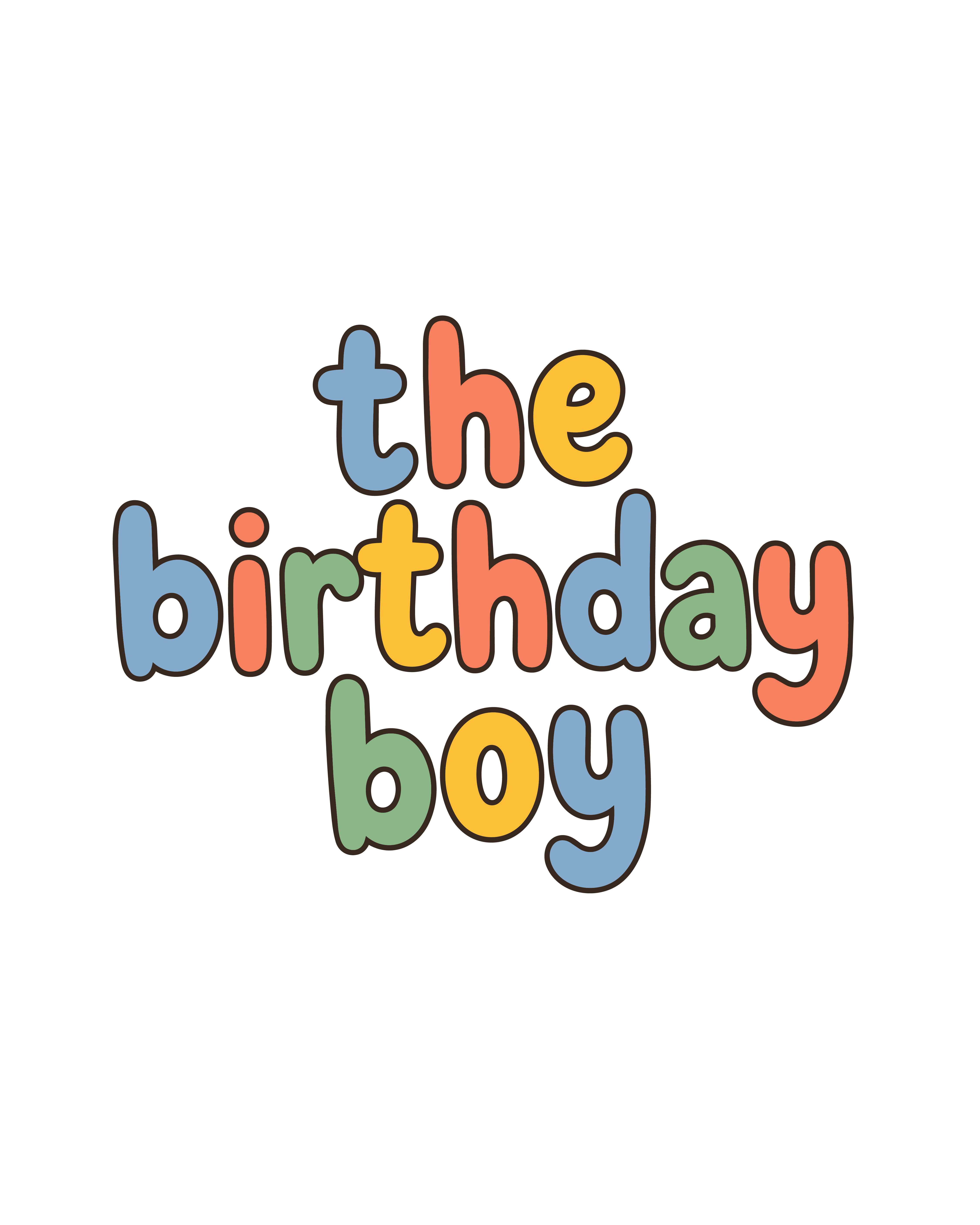 Birthday DTF Transfers (Ready to Press)