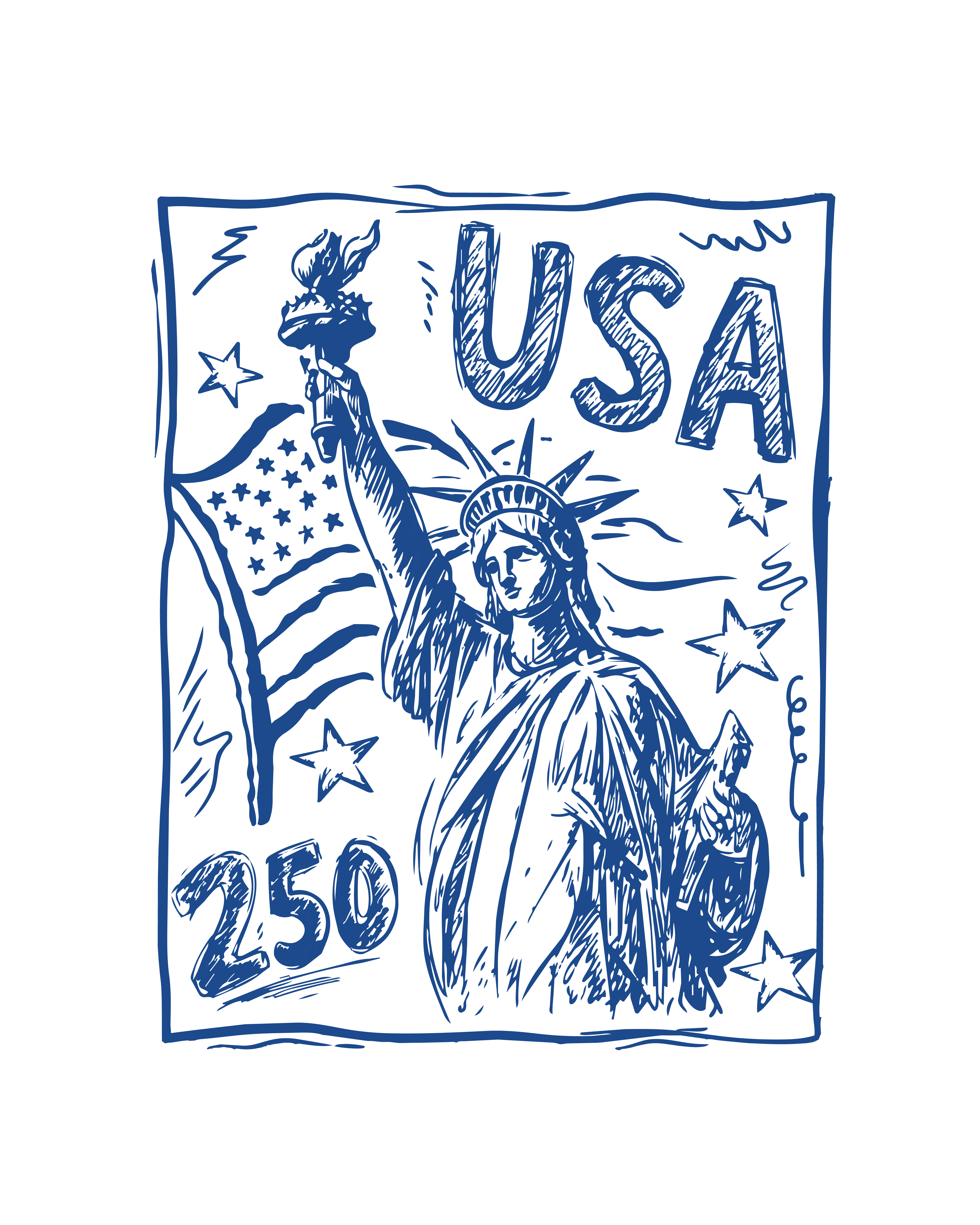 Fourth of July DTF Transfers (Ready to Press)