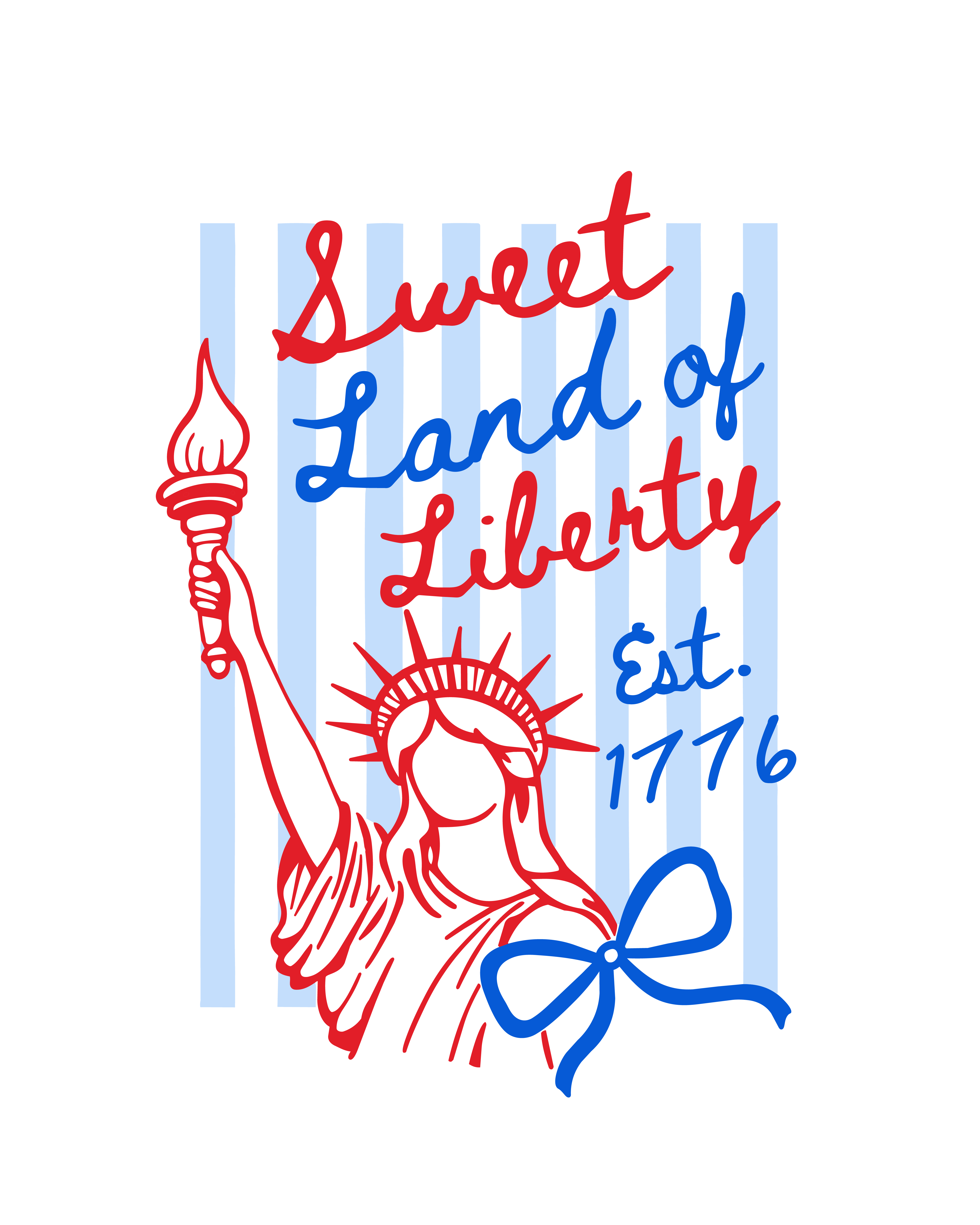 Fourth of July DTF Transfers (Ready to Press)