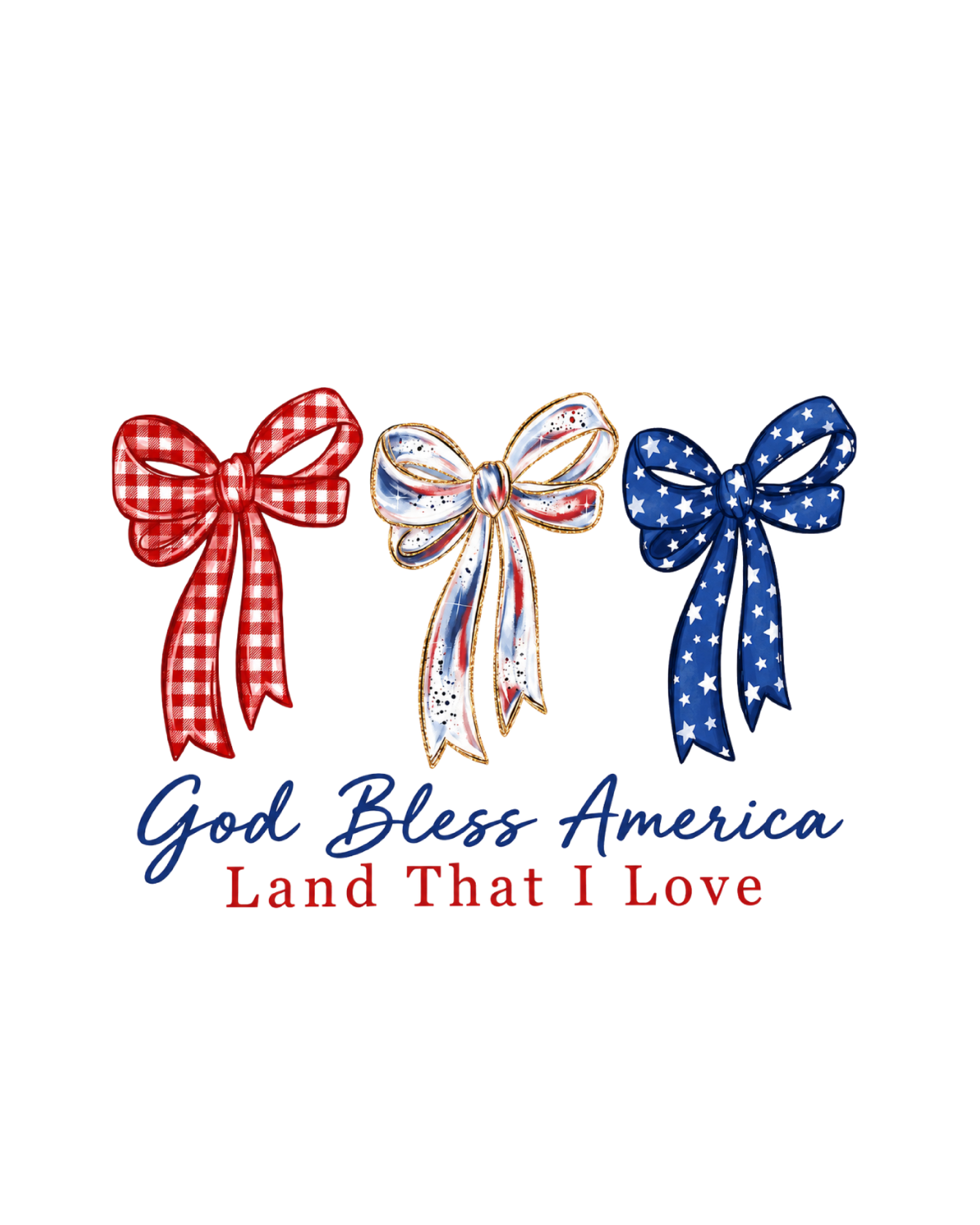 Fourth of July DTF Transfers (Ready to Press)