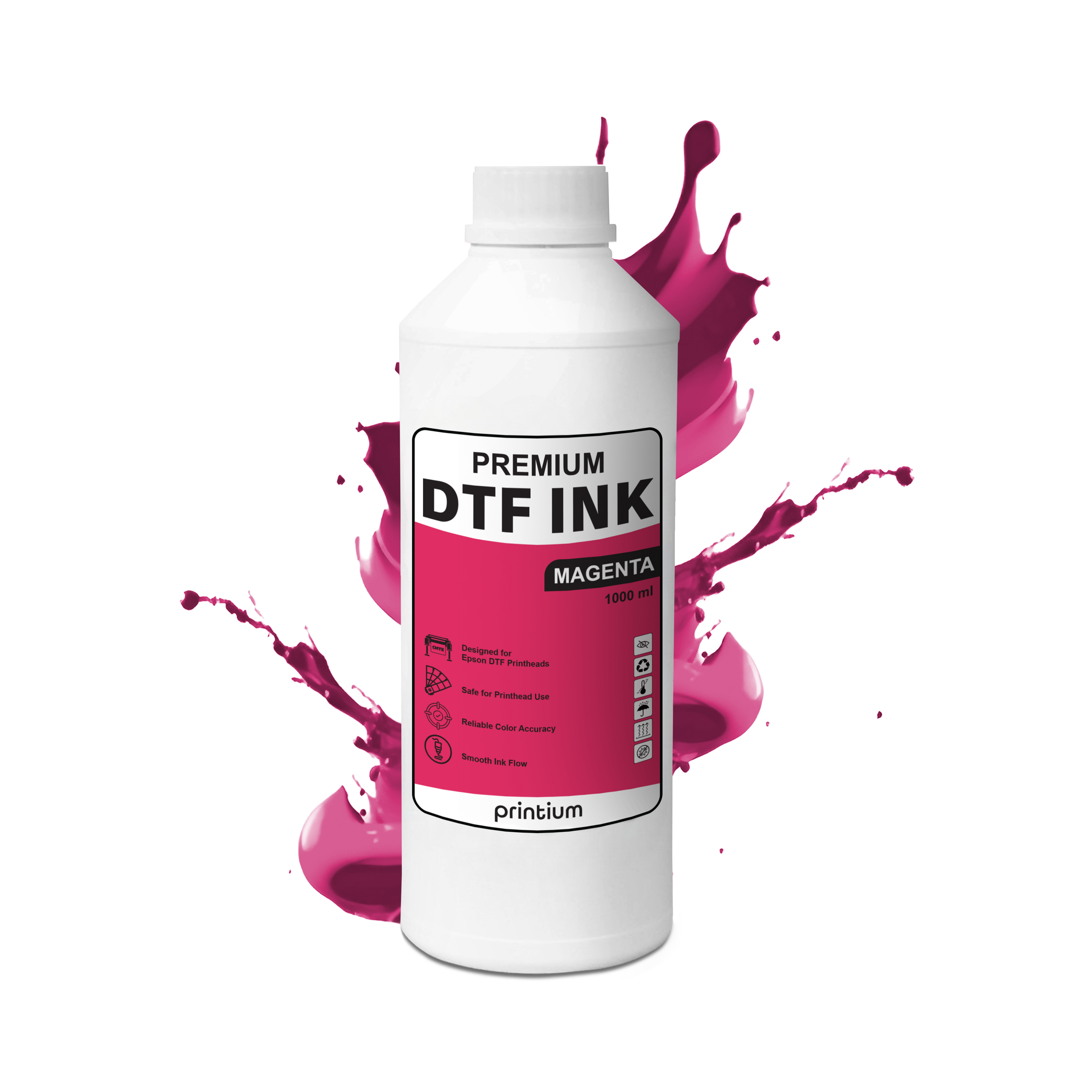 Premium DTF Ink - Magenta 1000 ml