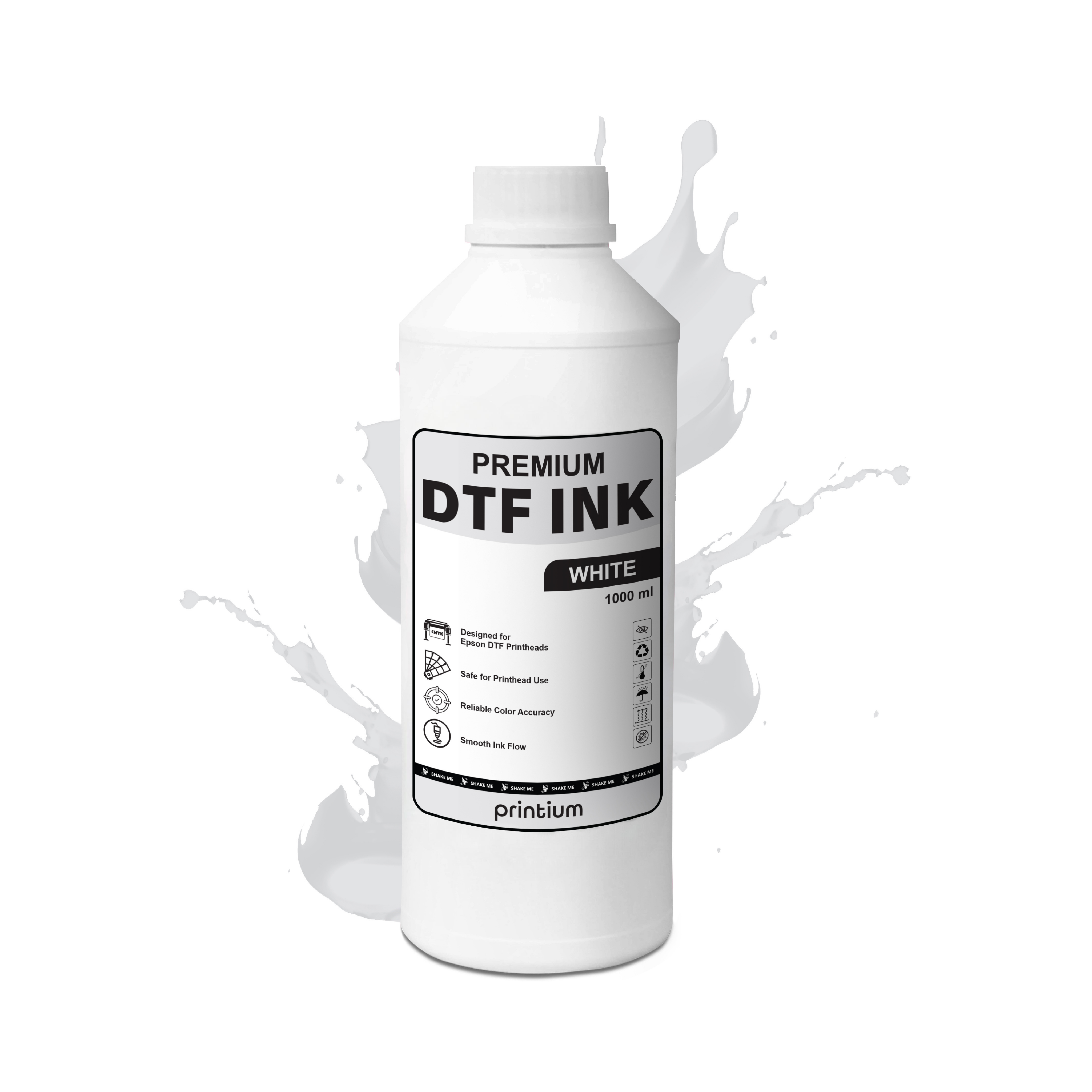 Premium DTF Ink - White 1000 ml
