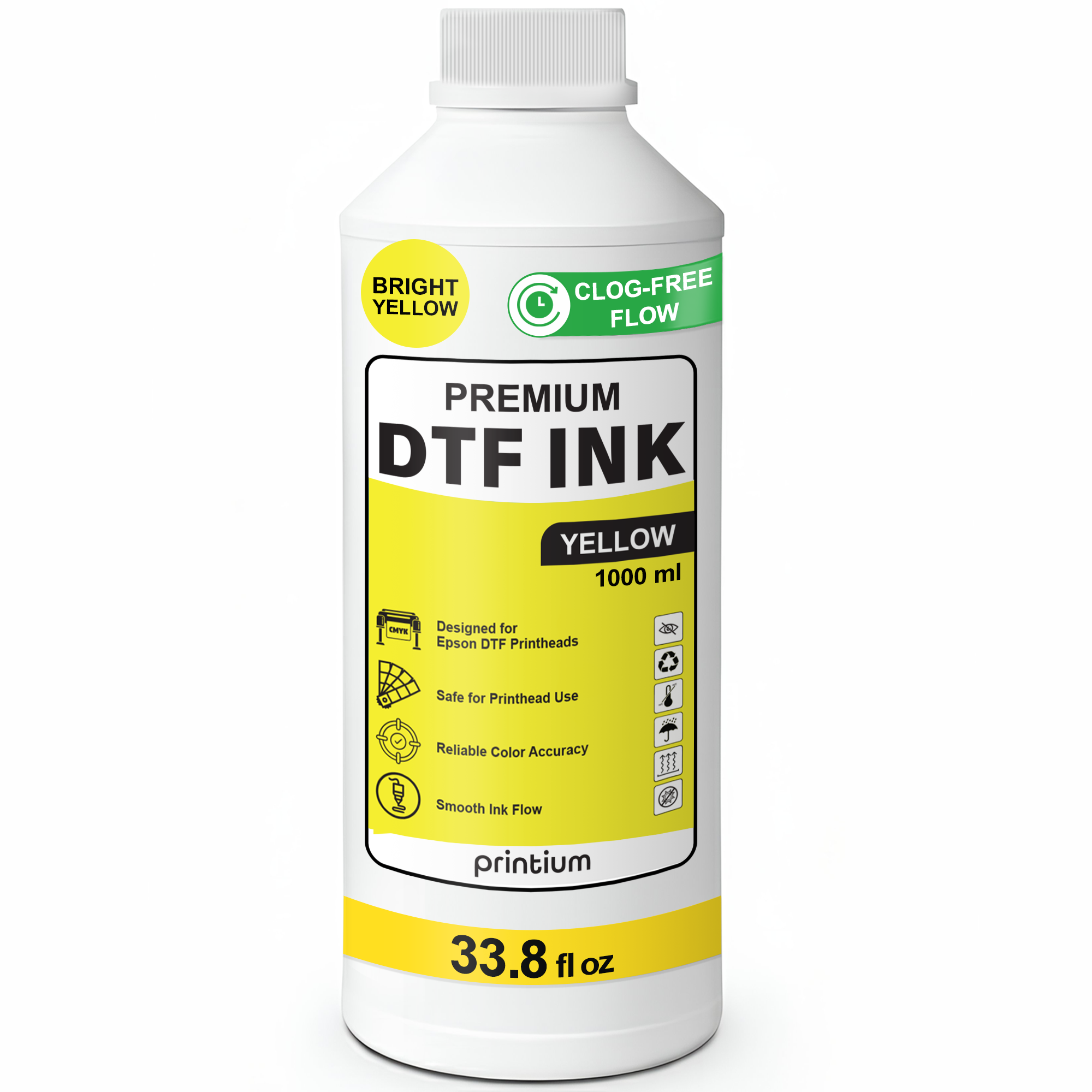 Premium DTF Ink - Yellow 1000 ml