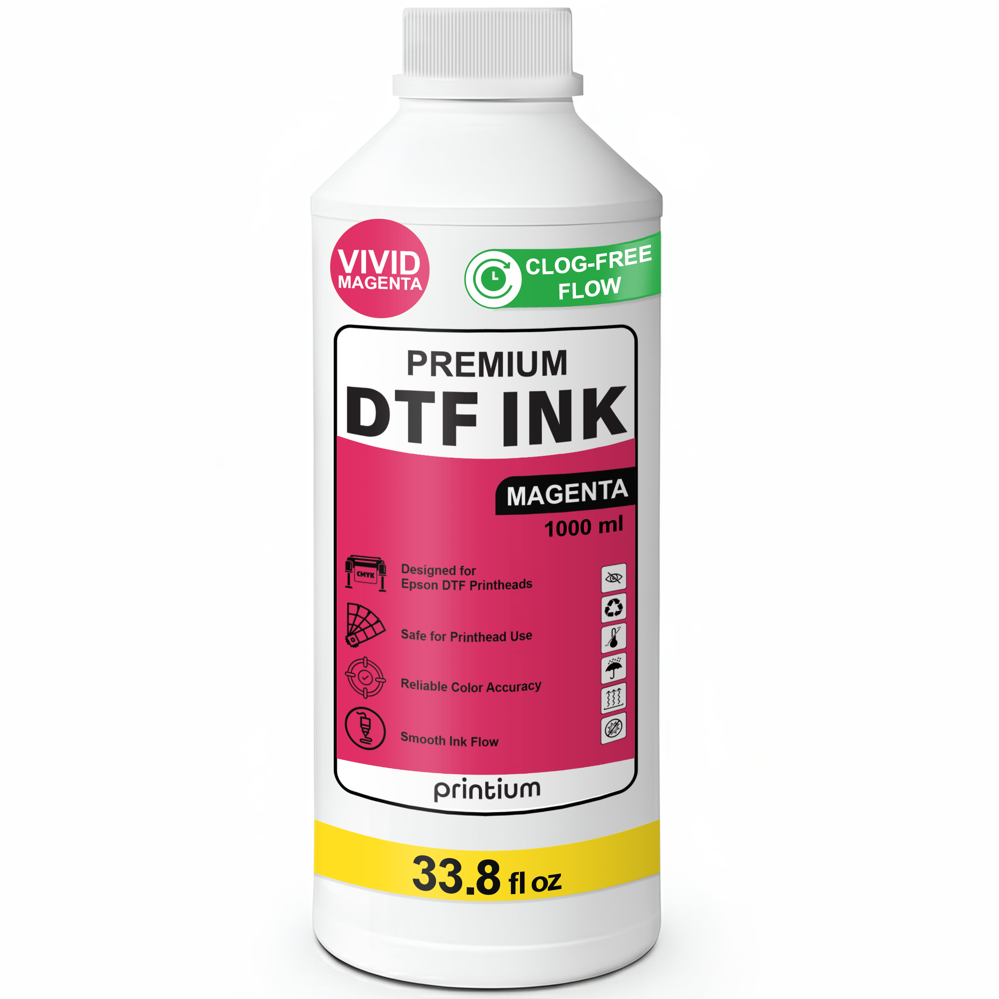 Premium DTF Ink - Magenta 1000 ml