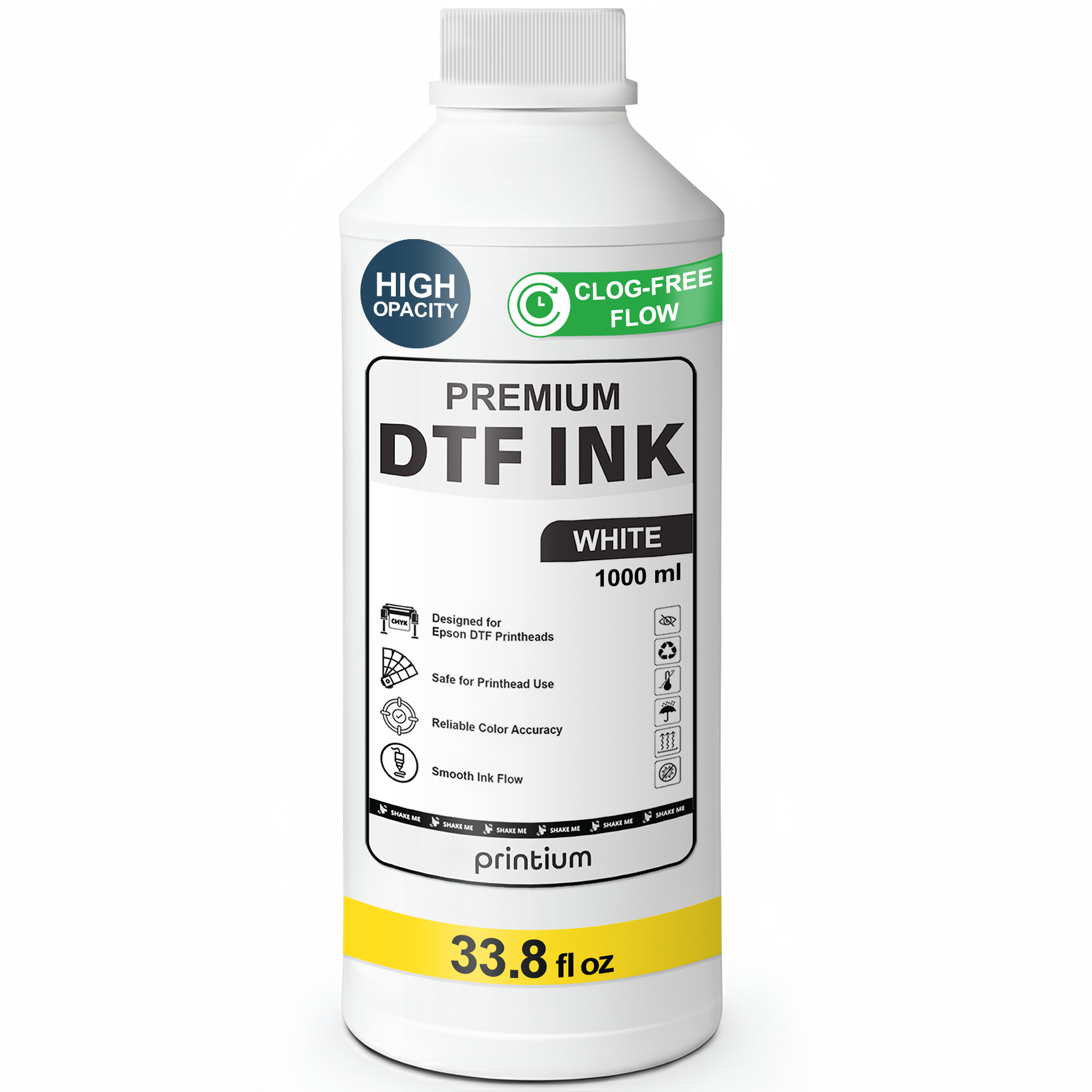 Premium DTF Ink - White 1000 ml - DTF White Ink Premium – Chili