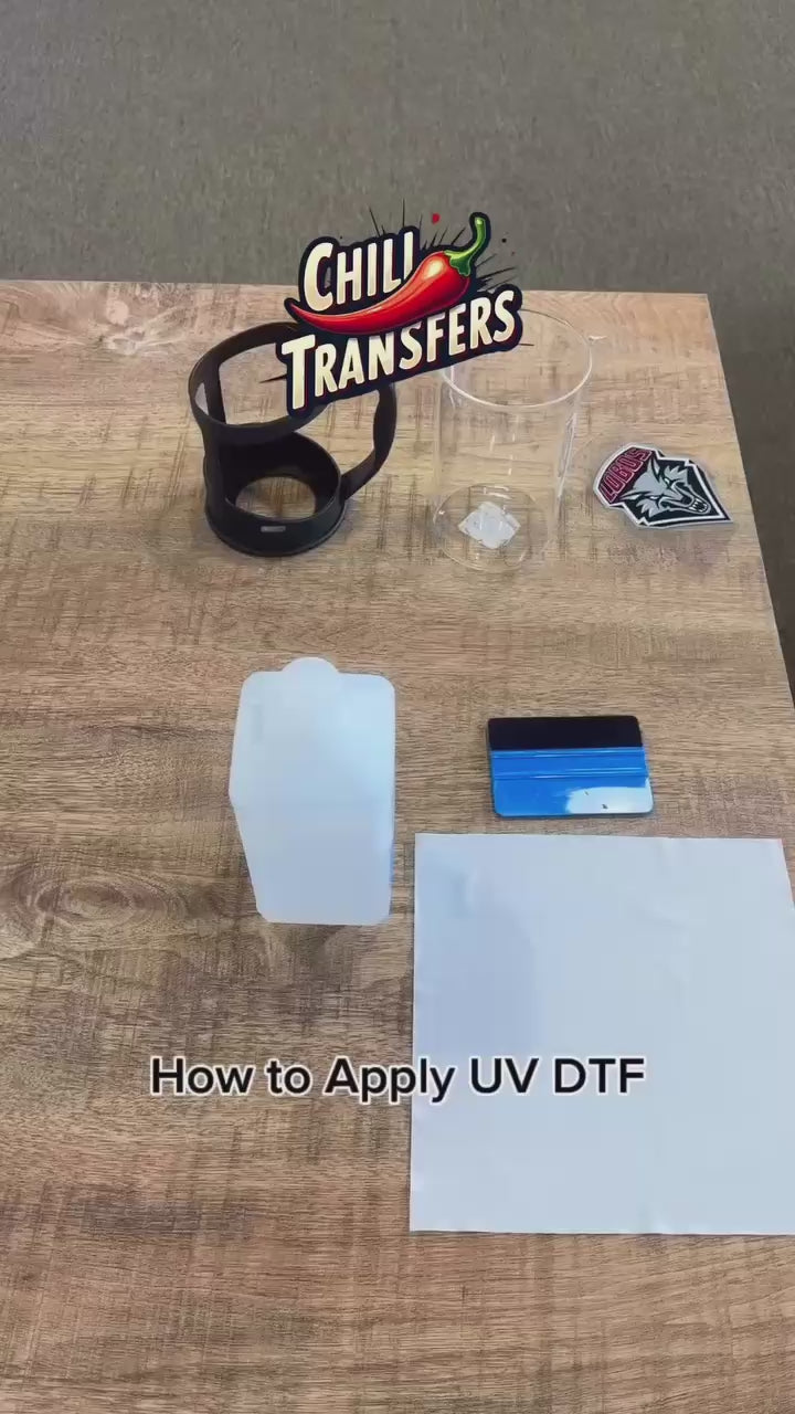 Ready to Apply UV Stickers